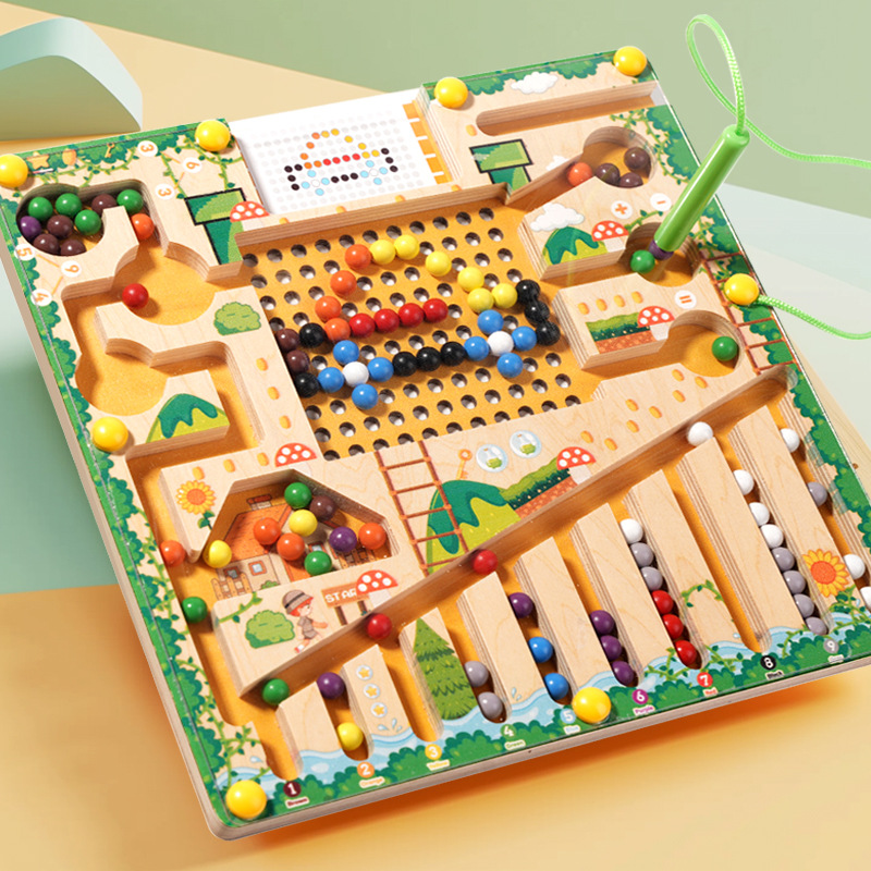 Board Game Idea - Magnetic Sorting Games Montessori Puzzle Toys