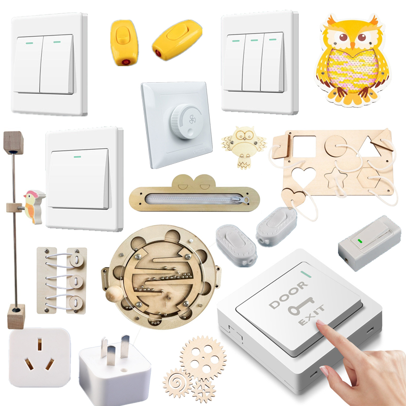 Board Game Idea - Montessori European Style Busy Board Accessories