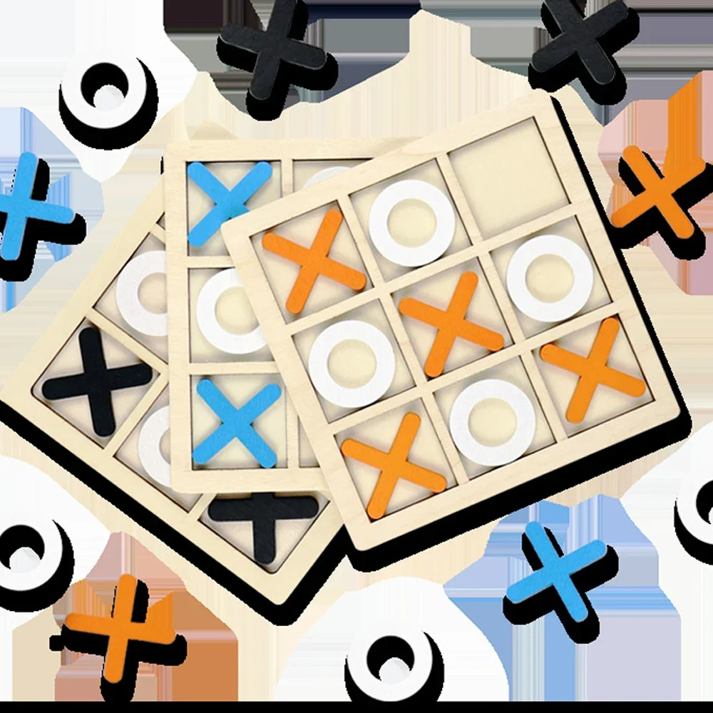 Wooden XO Tic Tac Toe Game Min - Board Game Recommendation 评论和价格