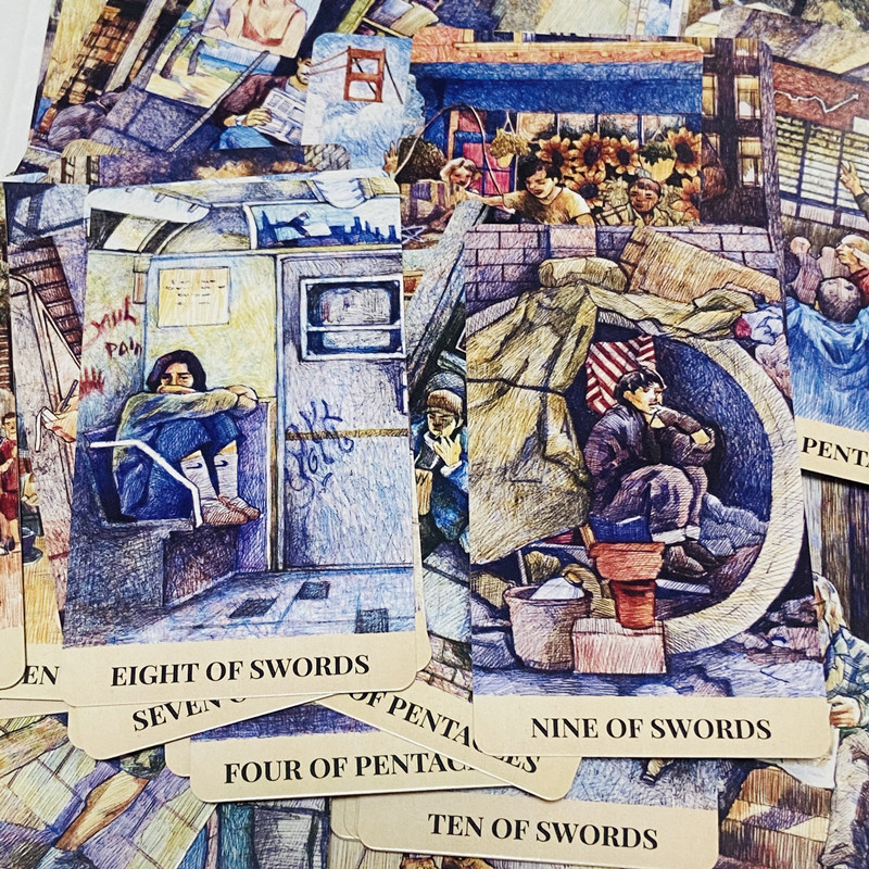 City Labyrinth Tarot Cards 78  - Board Game Live 评论和价格