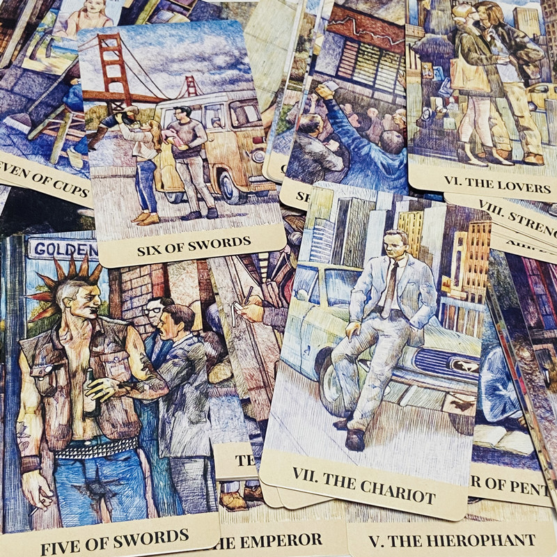 City Labyrinth Tarot Cards 78  - Board Game Live 评论和价格