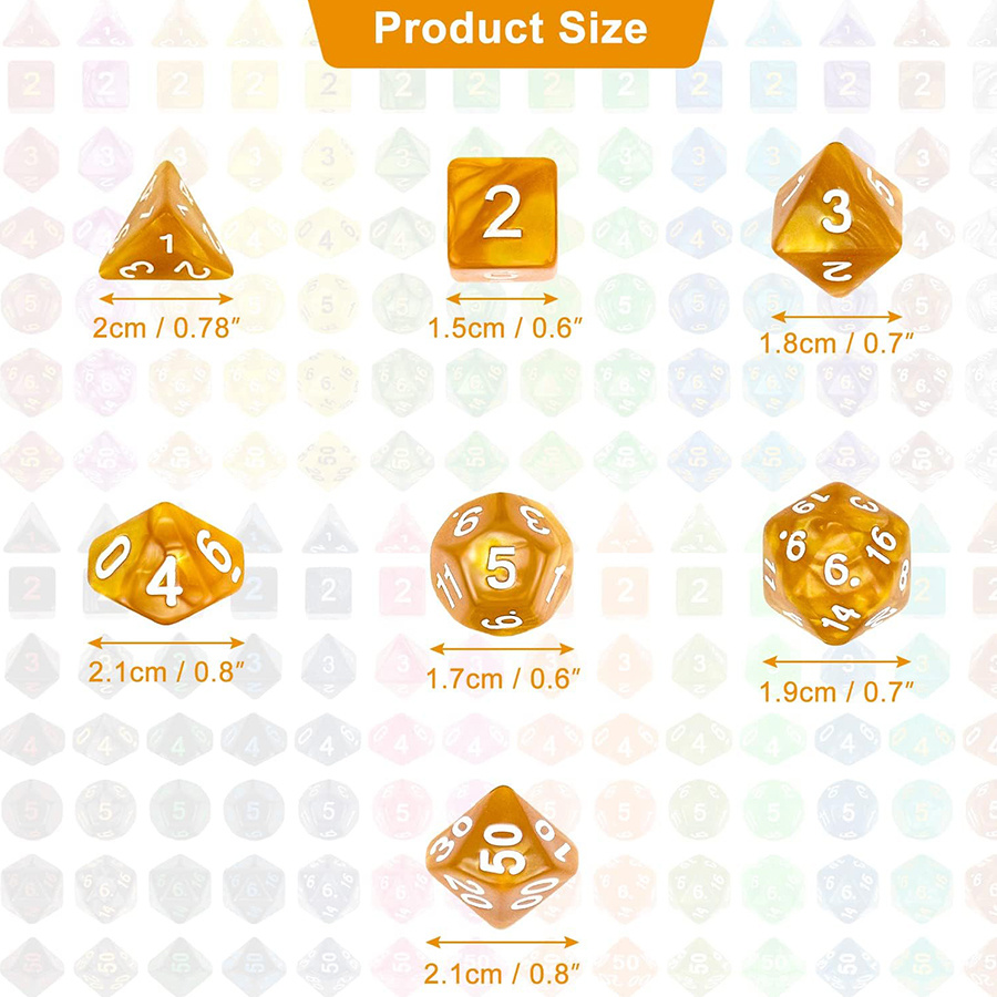 49Pcs Polyhedral Dice Bundle W - Board Game Pandemic 评论和价格