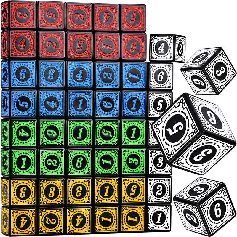 10PCS/Set Acrylic Dice Set D6  - Board Game Pandemic 评论和价格