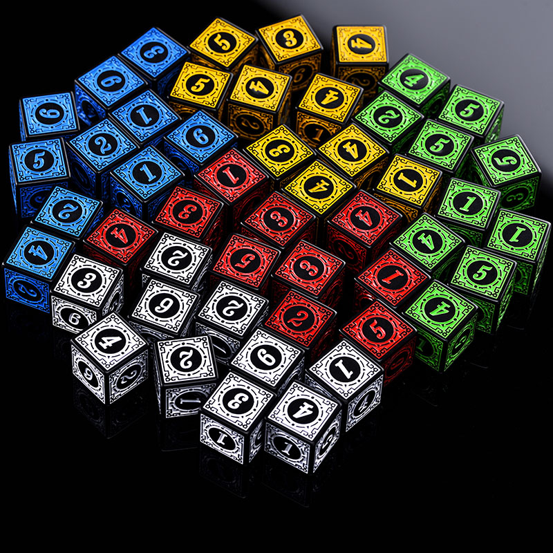 10PCS/Set Acrylic Dice Set D6  - Board Game Pandemic 评论和价格