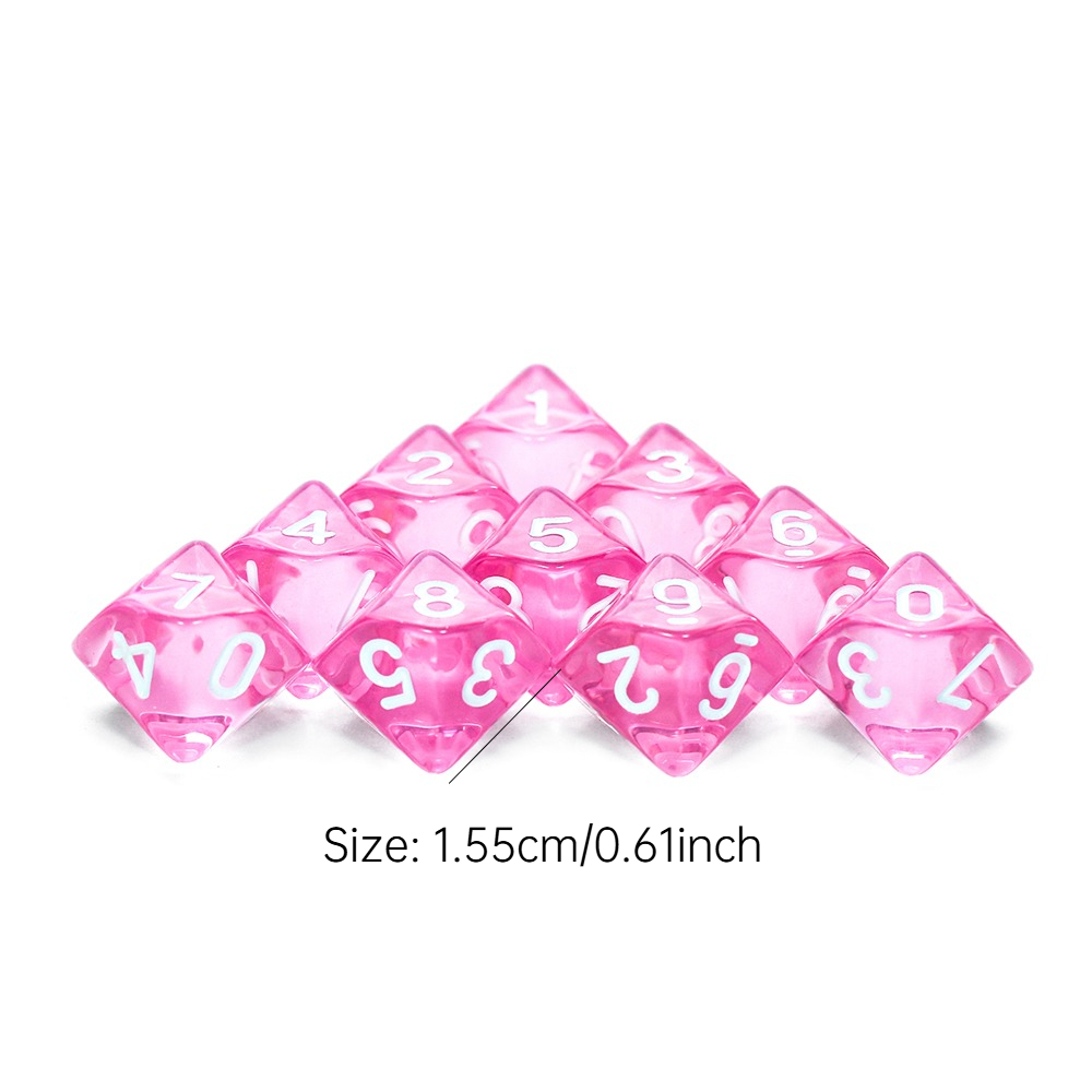 Board Game D10 Dice 10pcs Digi - Board Game Pandemic 评论和价格