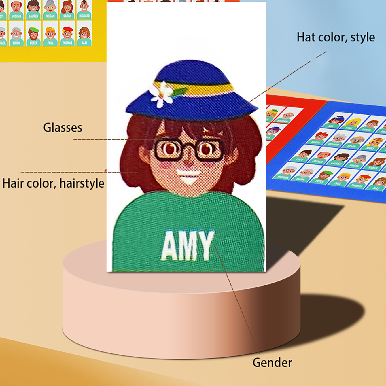 Family Guessing Board Game Who - Board Game Guess Who 评论和价格