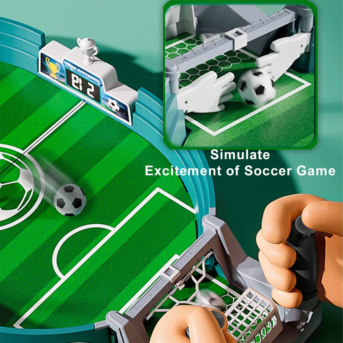 Table Football Game, Two-Perso - Board Game Football 评论和价格