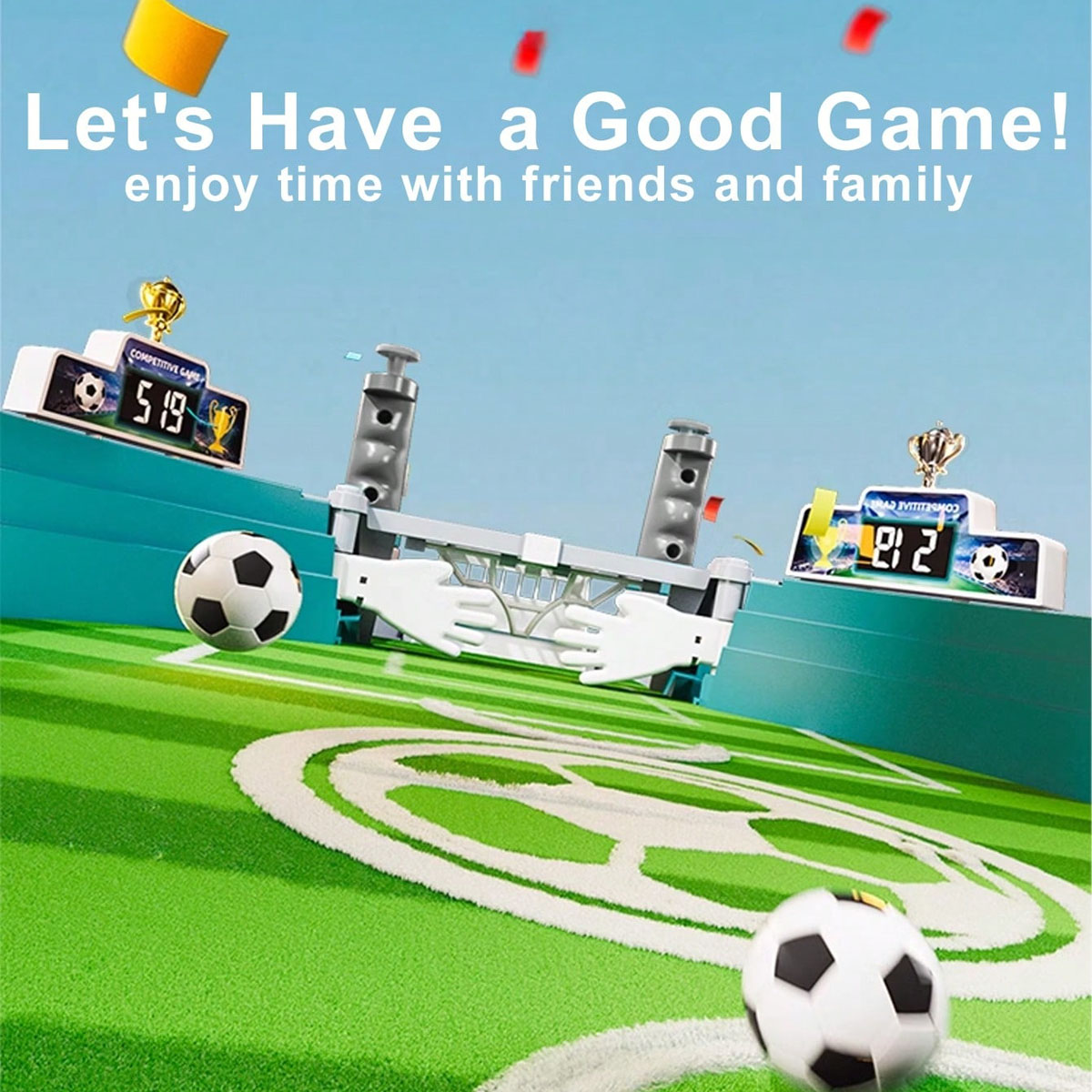 Table Football Game, Two-Perso - Board Game Football 评论和价格