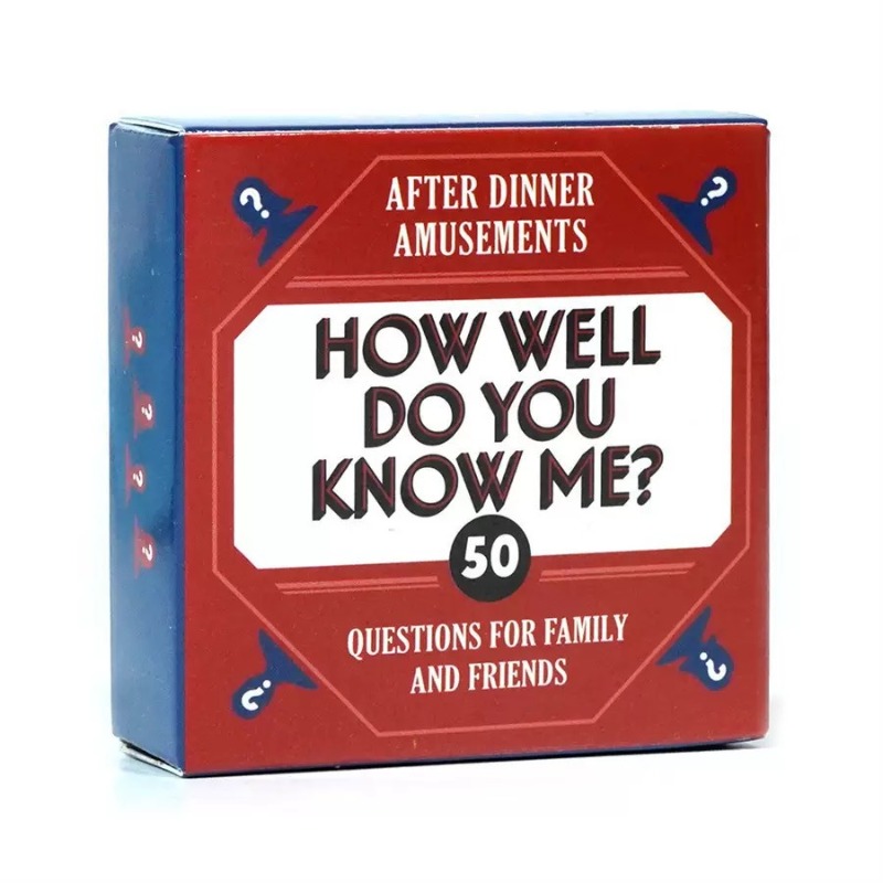 How Well Do You Know Me? 50 Qu - Board Game Question 评论和价格