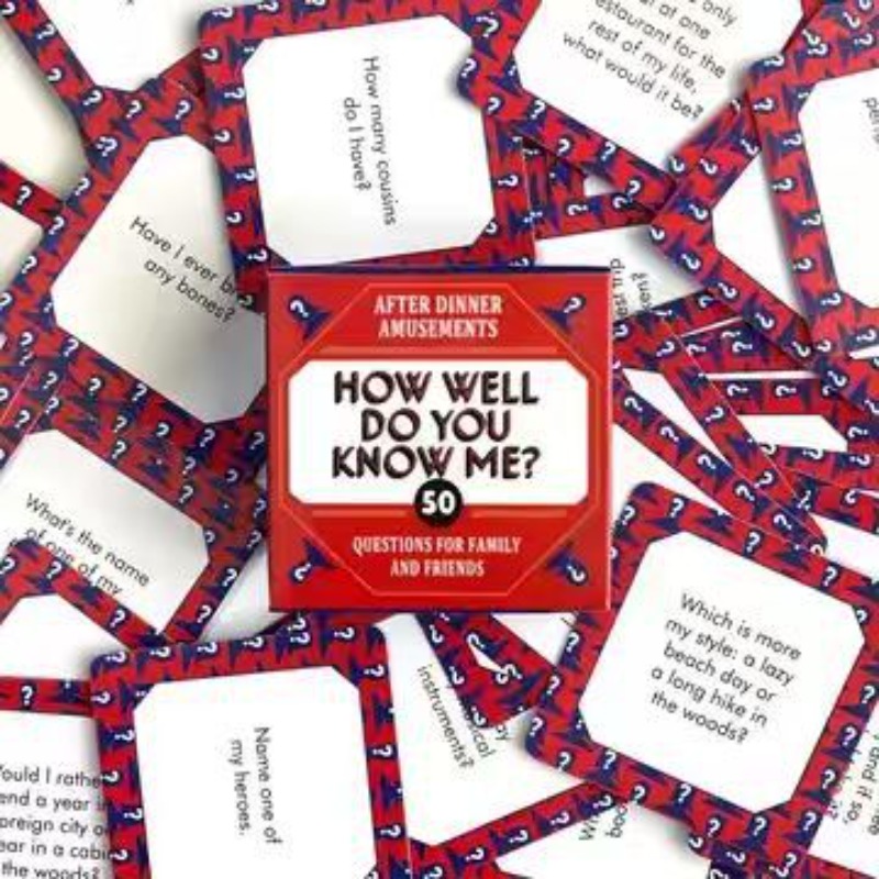 How Well Do You Know Me? 50 Qu - Board Game Question 评论和价格