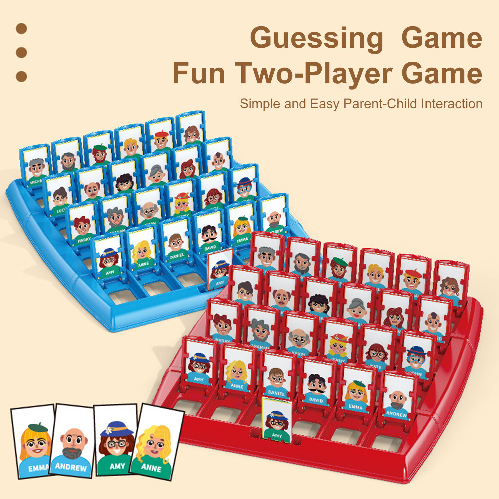 Two-Player Educational Toy Int - Board Game Guess Who 评论和价格