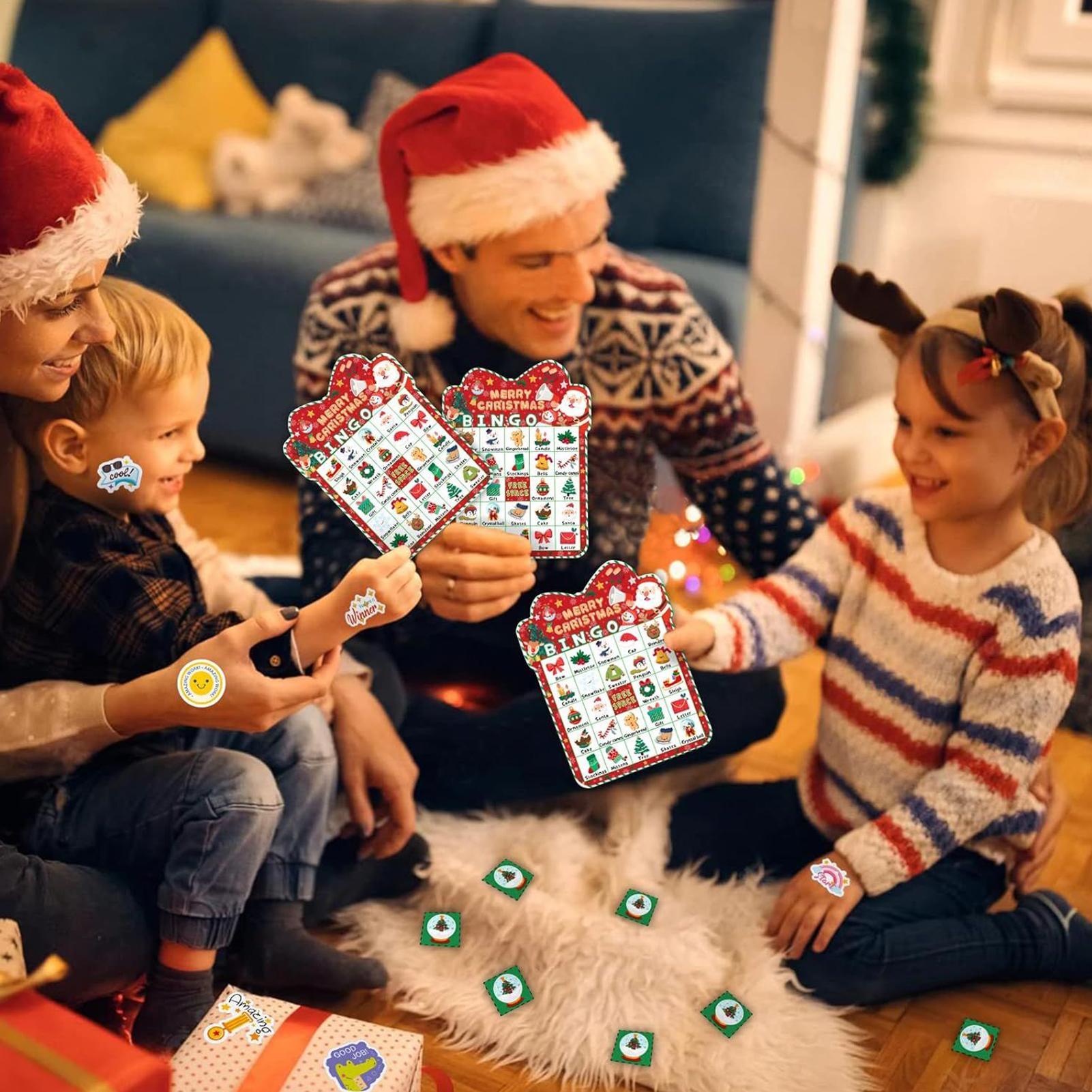 Christmas Bingo Cards Kids Chr - Board Game Festival 评论和价格