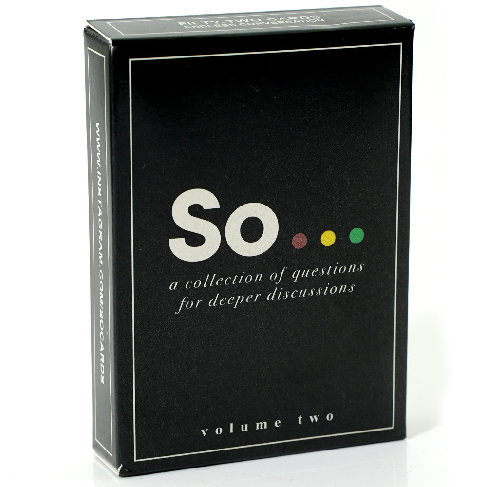 High Quality So Cards Conversa - Board Game Question 评论和价格