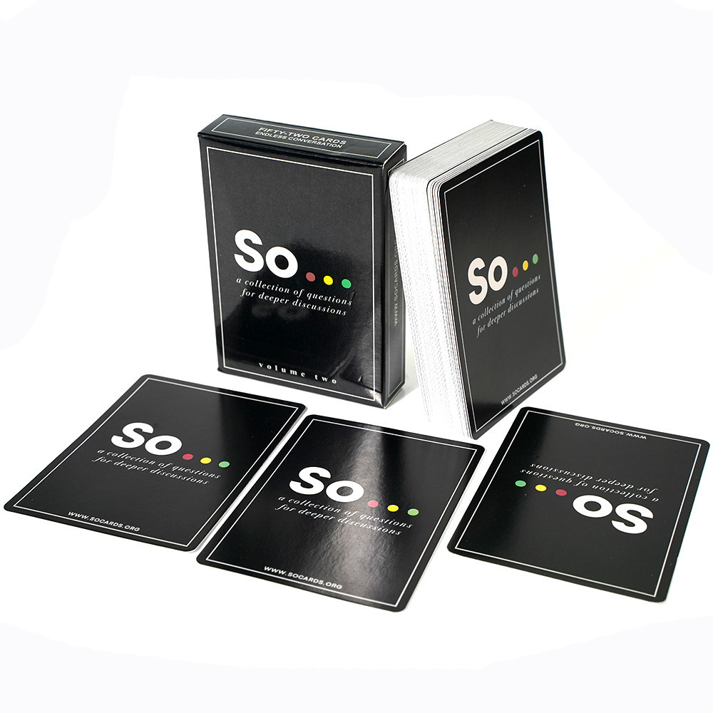 High Quality So Cards Conversa - Board Game Question 评论和价格