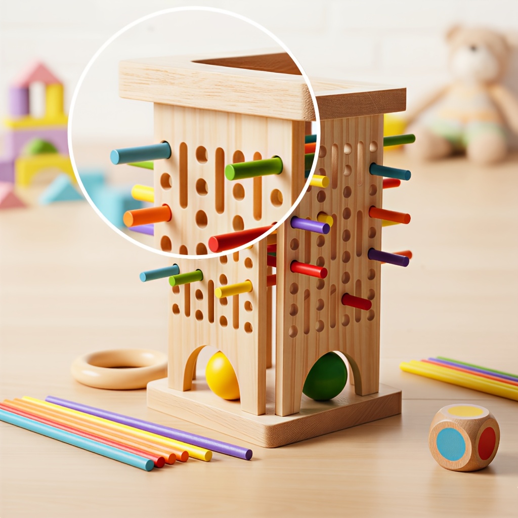 Montessori Wooden Board Game C - Board Game Idea 评论和价格