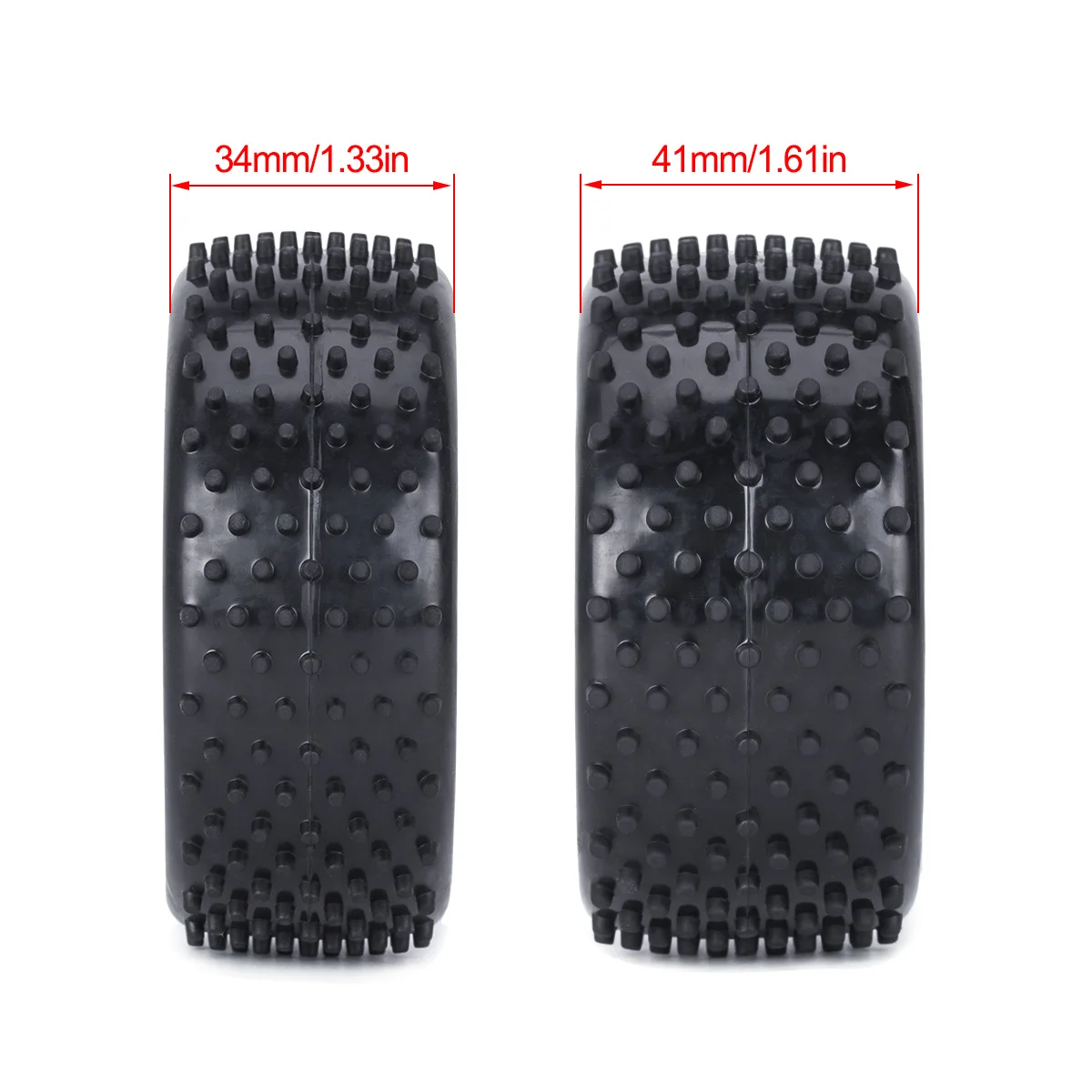4 Pcs 88mm Buggy Tires Wheel T - Tamiya Model Rc Car 评论和价格