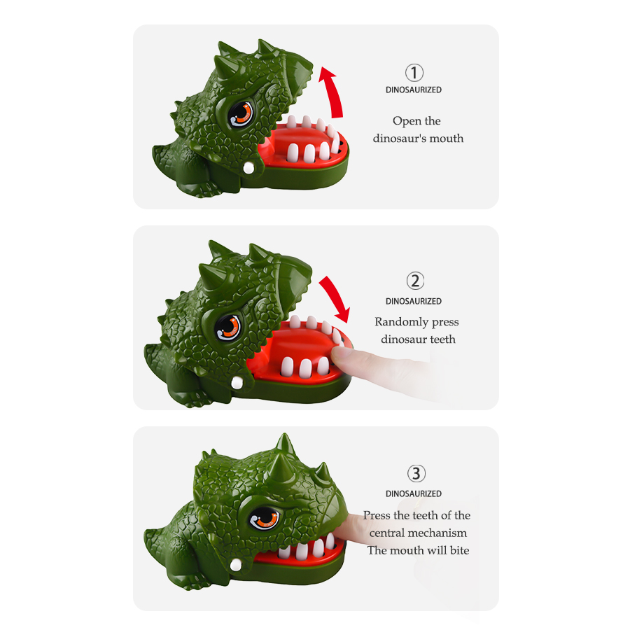 Dinosaur Teeth Biting Finger T - Board Game Live 评论和价格