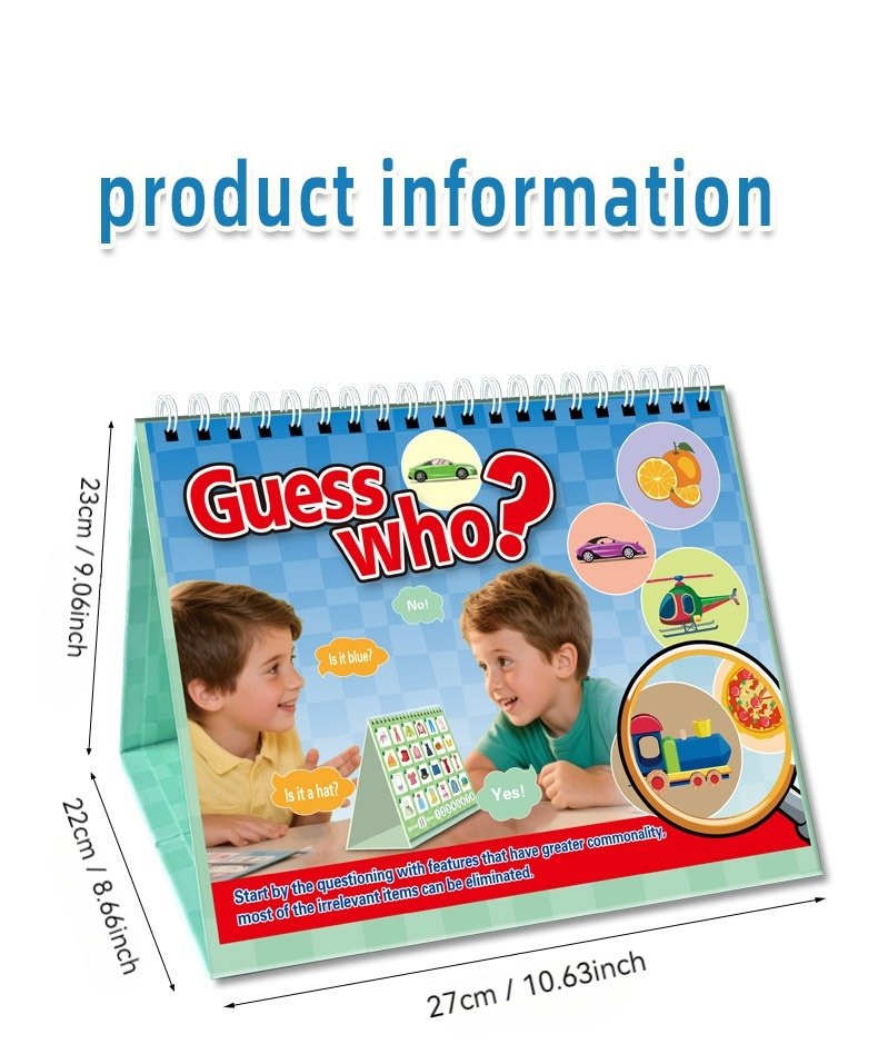 Guess Who I Am Thinking Intera - Board Game Guess Who 评论和价格