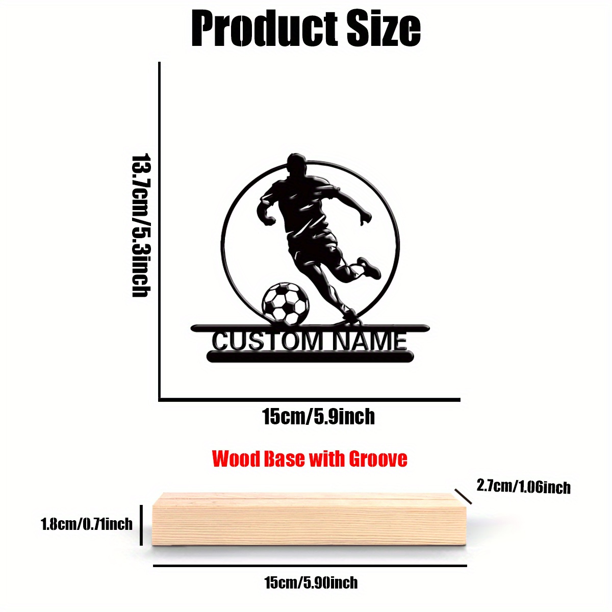 Custom Soccer Player Metal Sta - Board Game Football 评论和价格