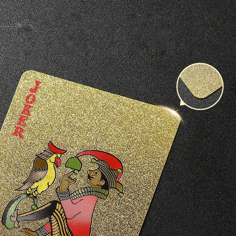 Gold Foil Poker Cards Luxury G - Board Game Festival 评论和价格