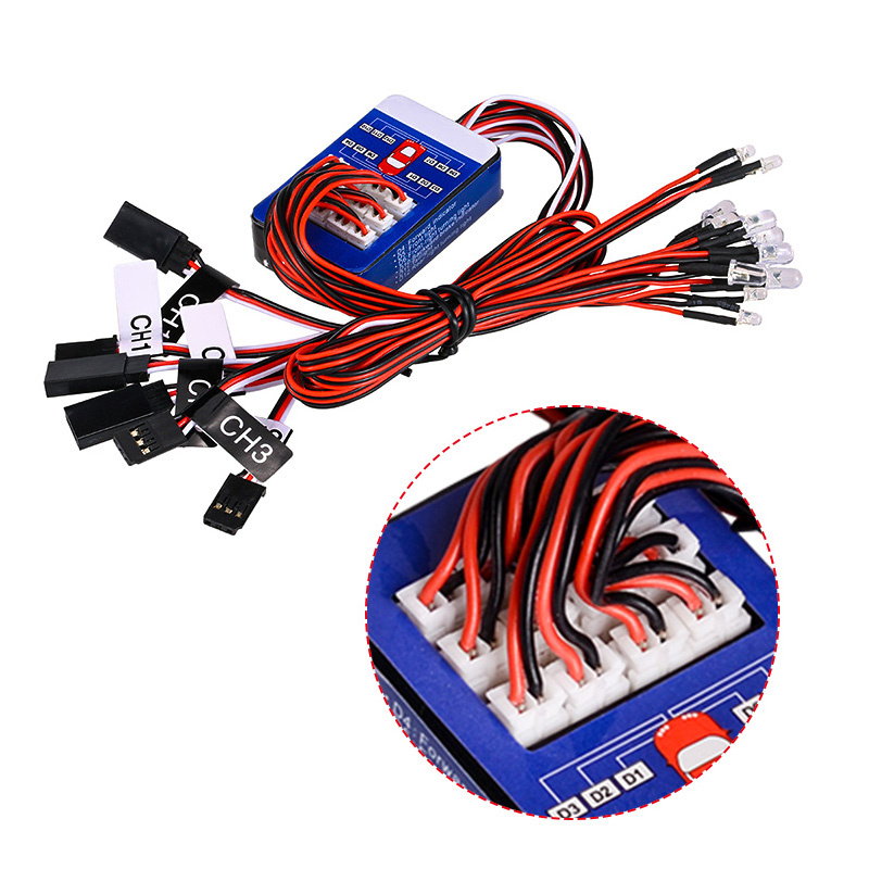 Rc 12 LED Lighting System Kit  - Tamiya Model Rc Car 评论和价格