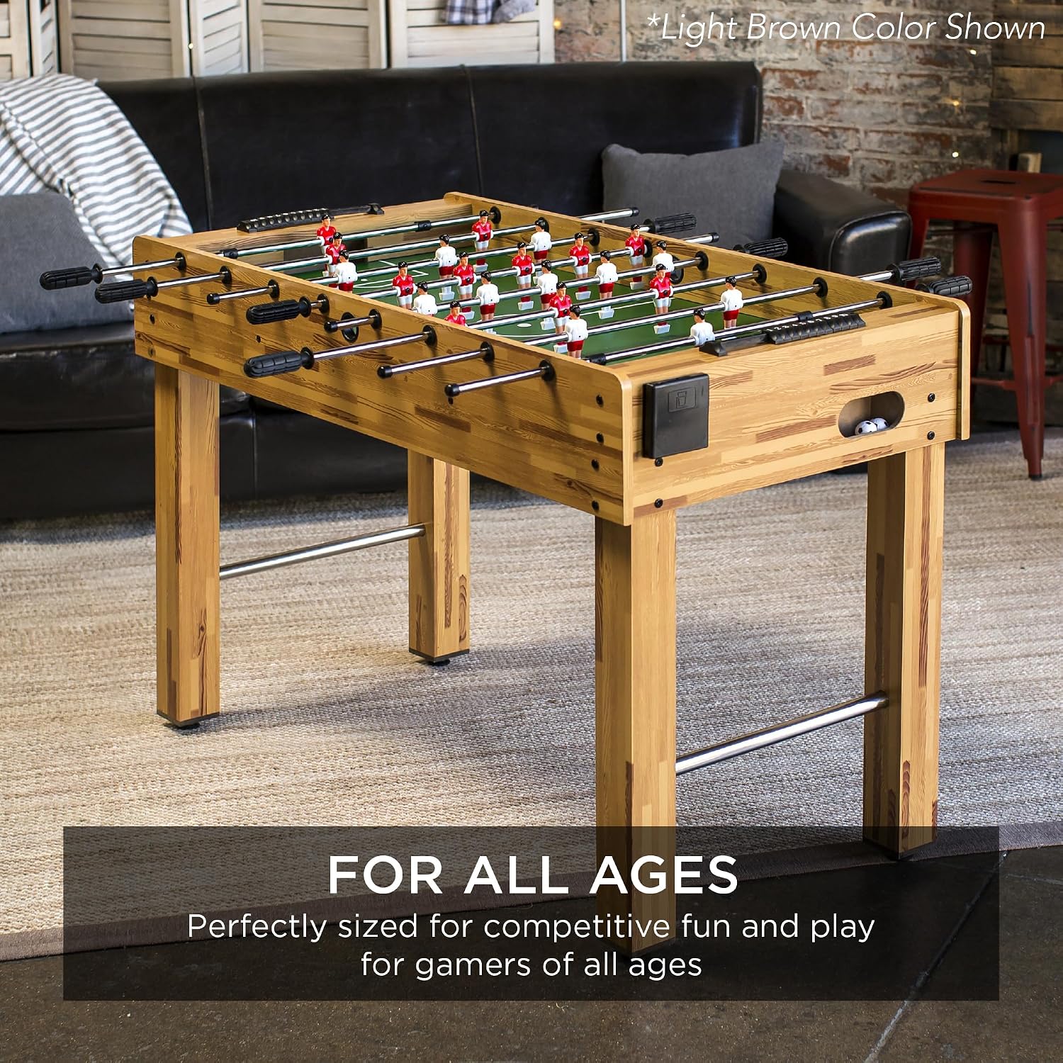 Foosball Table Full Size Socce - Board Game Football 评论和价格