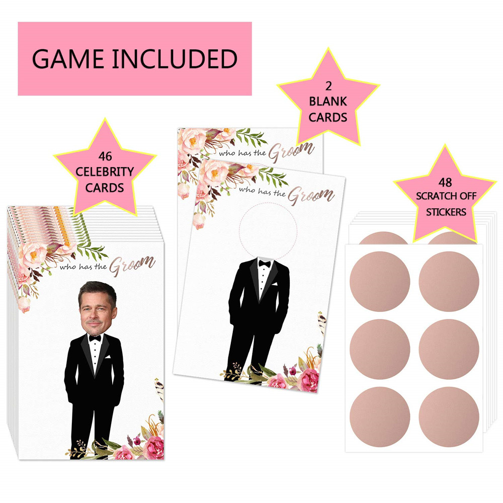 Bridal Shower Games - Who Has  - Board Game Guess Who 评论和价格