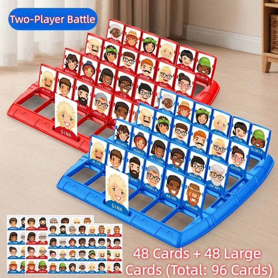 Guess Who Am I? Board Game Fam - Board Game Guess Who 评论和价格