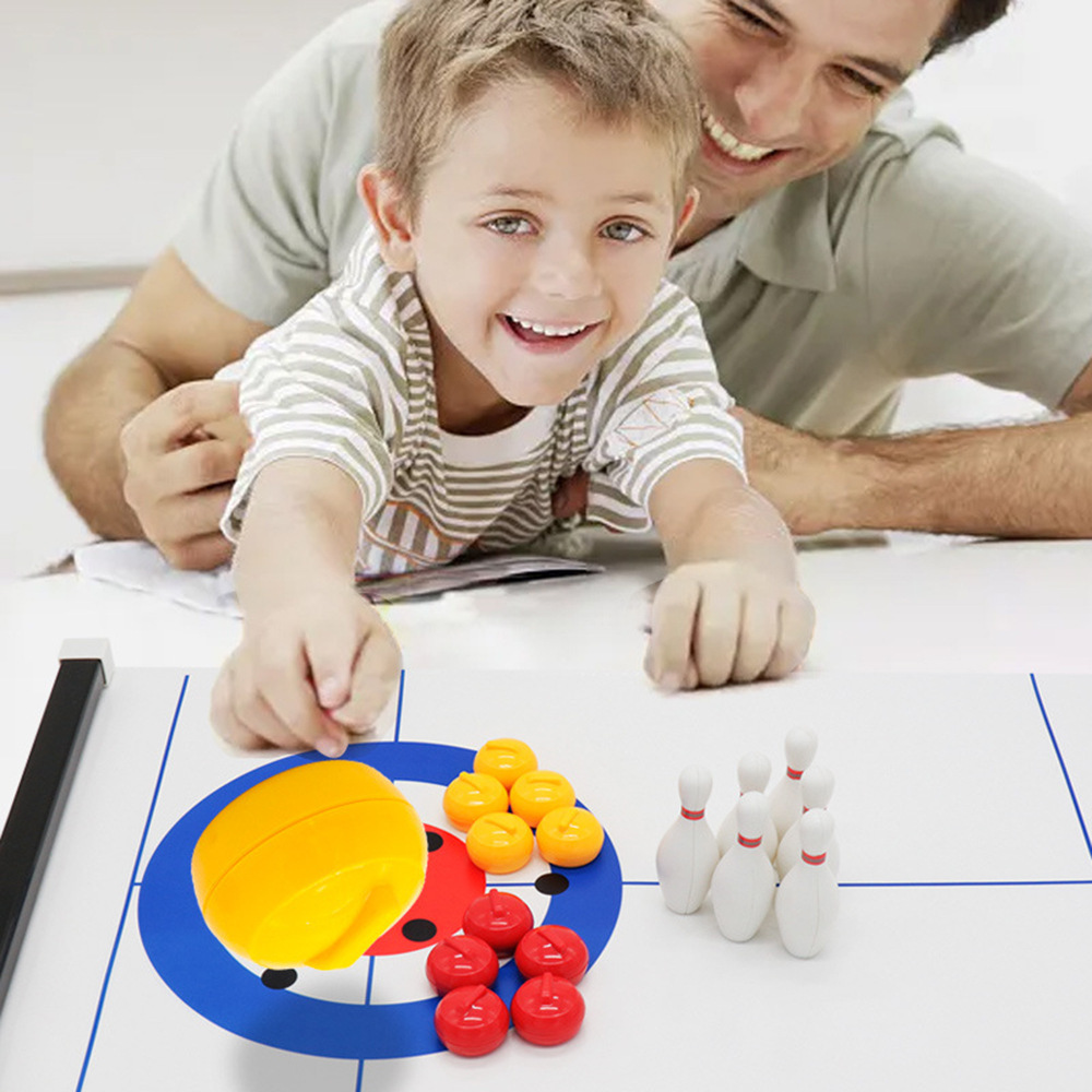 New Mini Curling&Bowling Table - Board Game Live 评论和价格