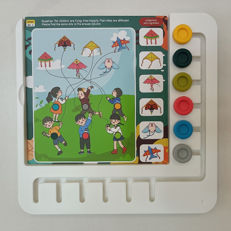 Children Logic Thinking Game B - Board Game Question 评论和价格