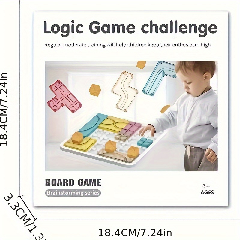 Children Logic Thinking Game B - Board Game Question 评论和价格