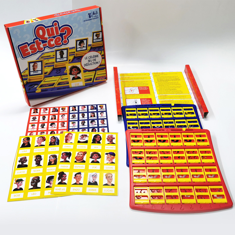 French Game Guess Who I Am Boa - Board Game Guess Who 评论和价格