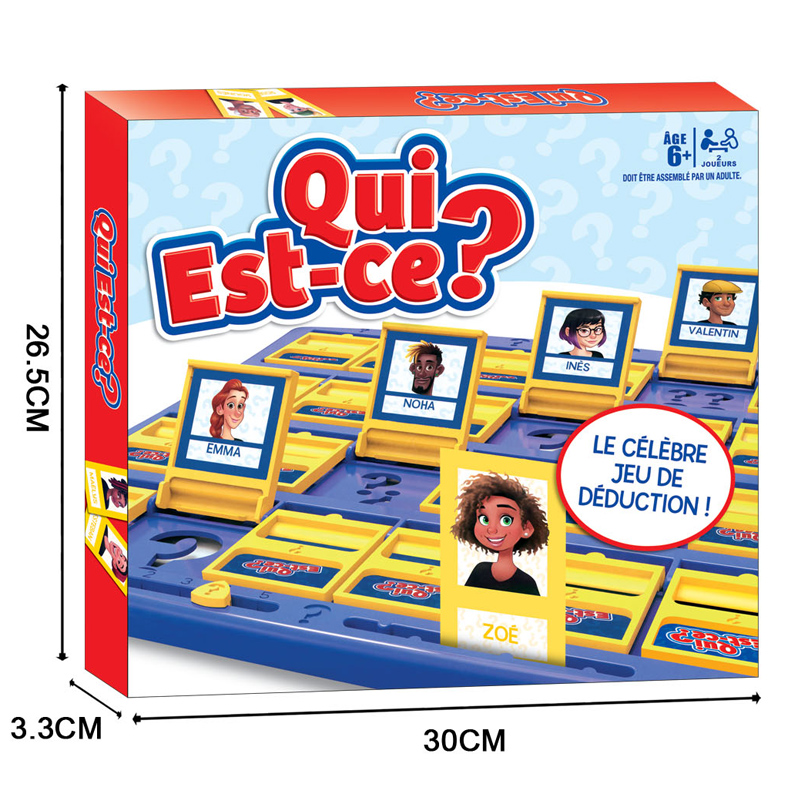 French Game Guess Who I Am Boa - Board Game Guess Who 评论和价格