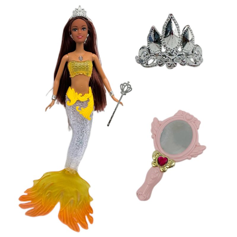 Mermaid Doll 14 Inch Music Toy - Board Game Guess Who 评论和价格