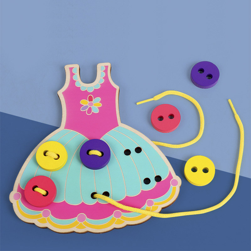 1Set Children's Montessori Lea - Board Game Live 评论和价格